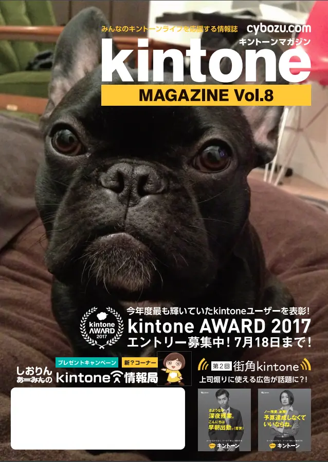 kintone MAGAZINE Vol.8