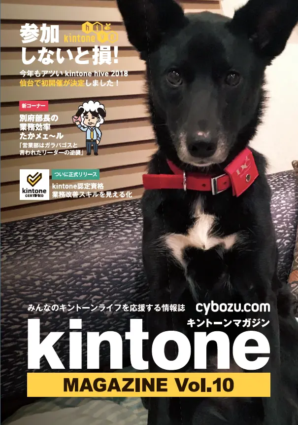 kintone MAGAZINE Vol.10