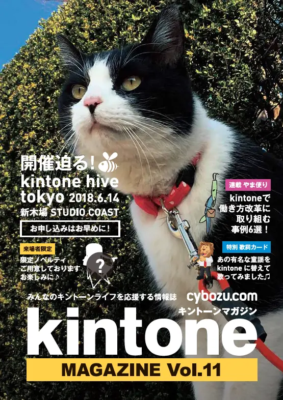 kintone MAGAZINE Vol.11