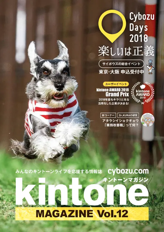 kintone MAGAZINE Vol.12