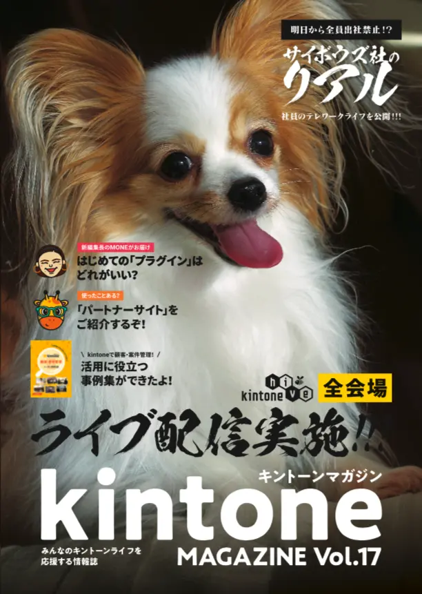 kintone MAGAZINE Vol.17