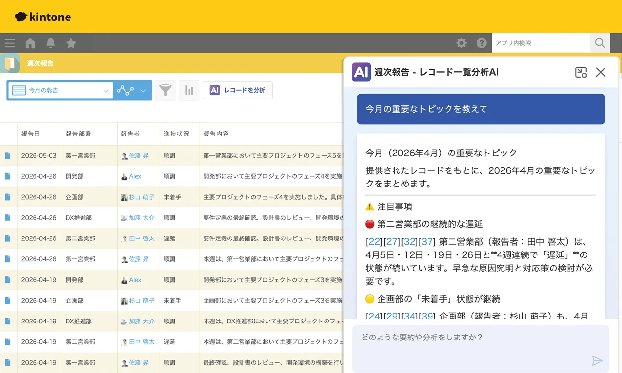 AIでデータをかんたんに分析できる