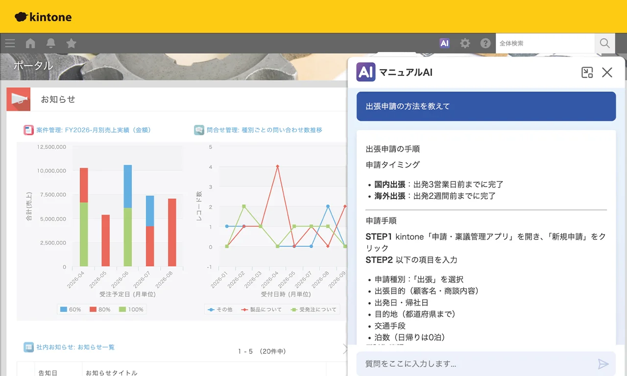 AIで情報がすぐに見つかる